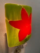 Load image into Gallery viewer, Jameson Glass Design Nightlight Series: Tropical Flower
