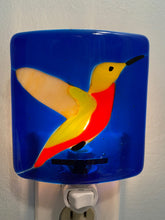 Load image into Gallery viewer, The Jameson Glass Nightlight Series: Hummingbird
