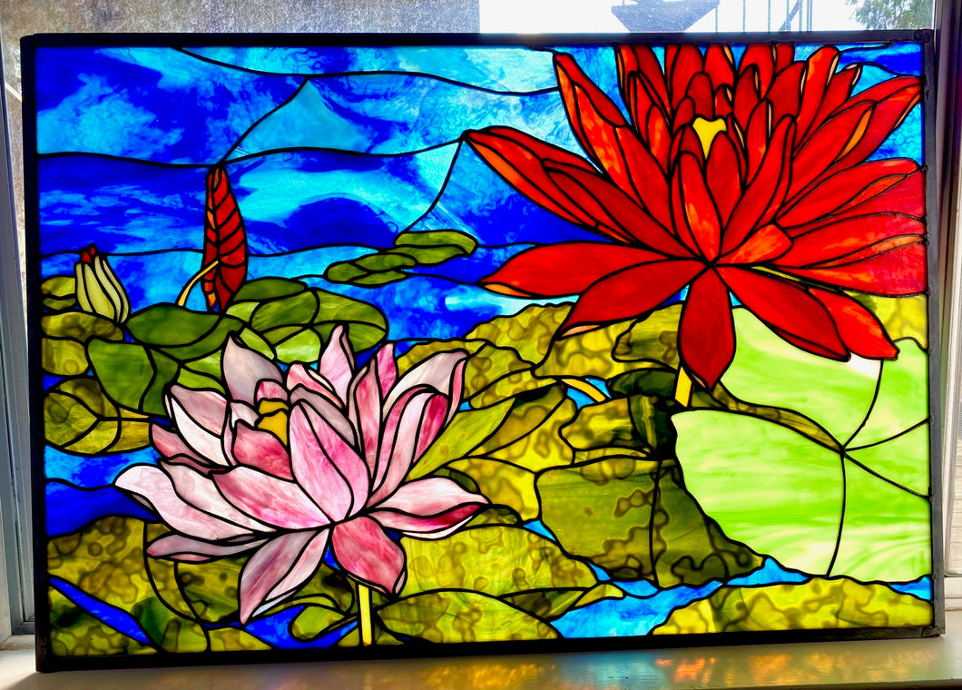 Waterlilies window